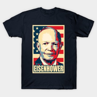 Dwight D. Eisenhower Propaganda Poster Shirt T-Shirt